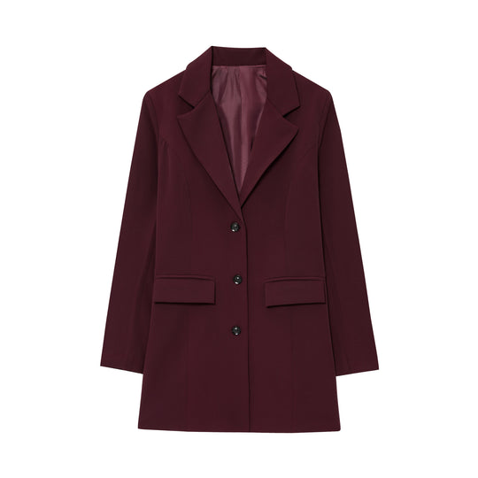 Damen eleganter Blazer mit tailliertem Schnitt EB