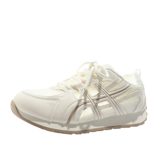 Damen Sportliche Sneakers mit atmungsaktiver Mesh-Oberfläche und rutschfester Sohle EB