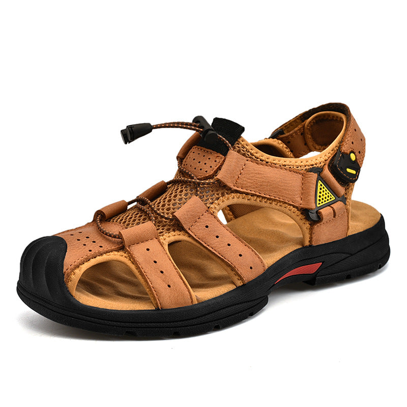 Damen Sandalen mit atmungsaktiven Netz-Elementen und rutschfester Sohle EB