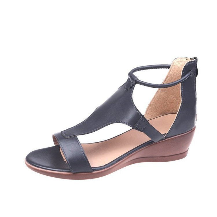 Damen Elegante und bequeme Keil-Sandalen EB
