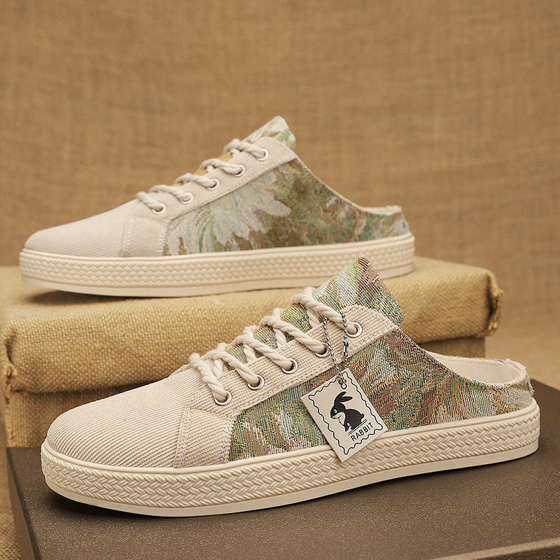 Damen bequeme und lässige Slip-On Sneakers EB
