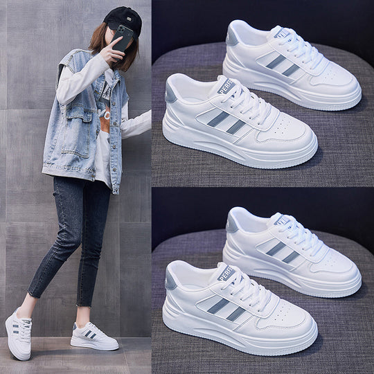 Damen Elegante Sneaker mit modischen Details und bequemer Sohle EB