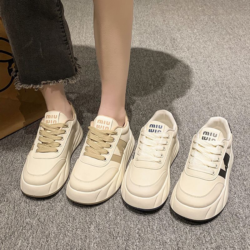 Damen modische Sneaker mit einzigartiger Sohlenstruktur und atmungsaktivem Obermaterial EB