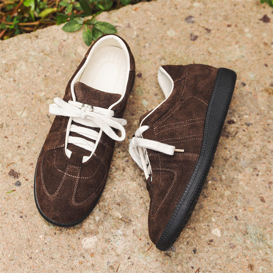Damen Elegante und bequeme Wildleder Sneakers EB