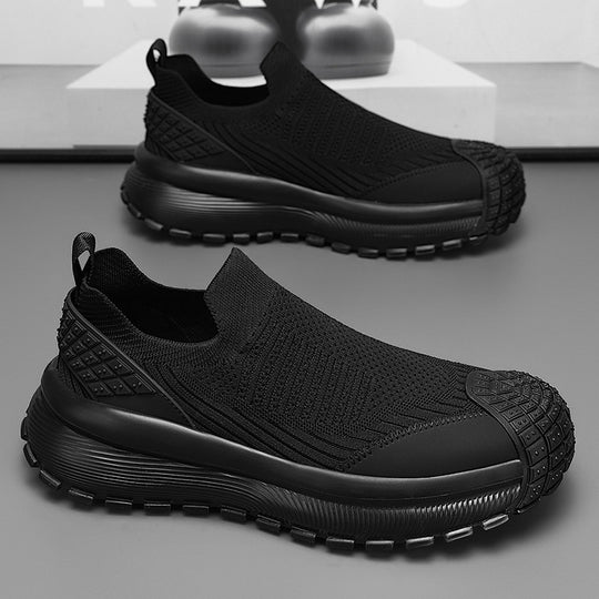 Damen Slip-On Sportsneaker mit dämpfender Sohle und atmungsaktivem Obermaterial EB