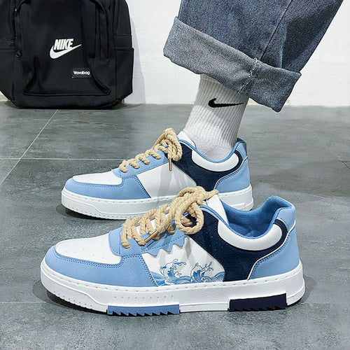 Damen modische Sneakers mit einzigartigem Design und strapazierfähigem Obermaterial EB