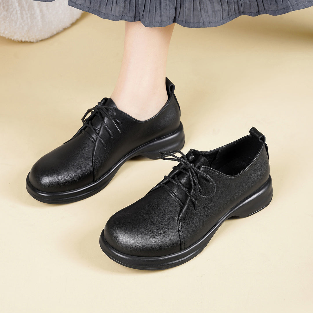Damen Bequeme Schnürschuhe mit anatomischer Sohle und modernem Design EB