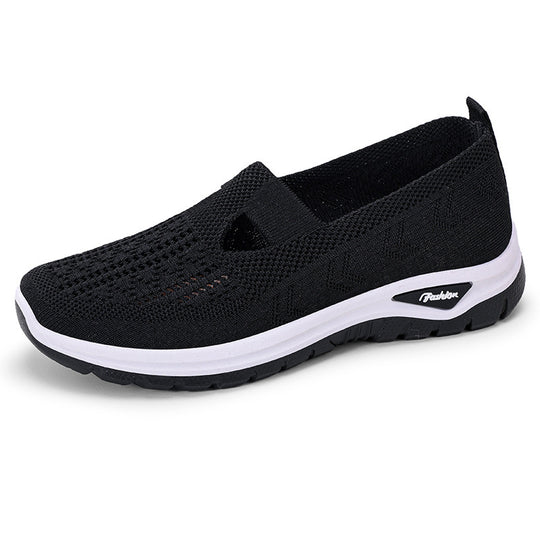 Damen Atmungsaktive Slip-On Freizeitschuhe EB
