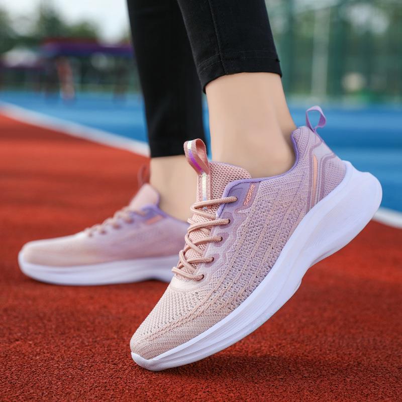 Damen Atmungsaktive Laufschuhe mit dämpfendem Fußbett und flexibler Sohle EB