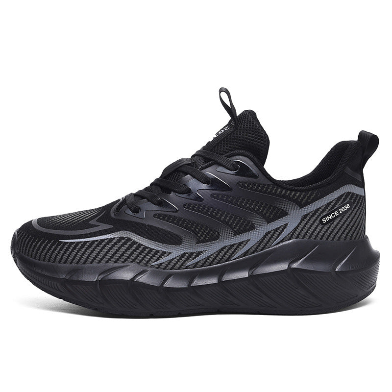 Damen Sportliche Lauf-Sneaker mit atmungsaktiver Oberflächenstruktur und dämpfender Sohle EB