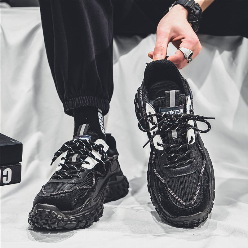 Damen Sportliche Multifunktions-Sneaker mit rutschfester Sohle und atmungsaktiver Mesh-Oberfläche EB