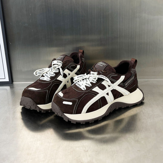 Damen Sportliche Trail-Sneakers mit rutschfester Sohle und atmungsaktivem Obermaterial EB