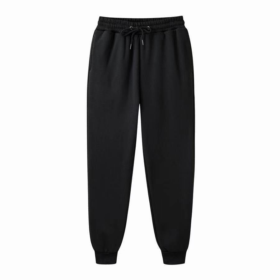 Damen Bequeme Sporthose mit elastischem Bund und Seitentaschen EB