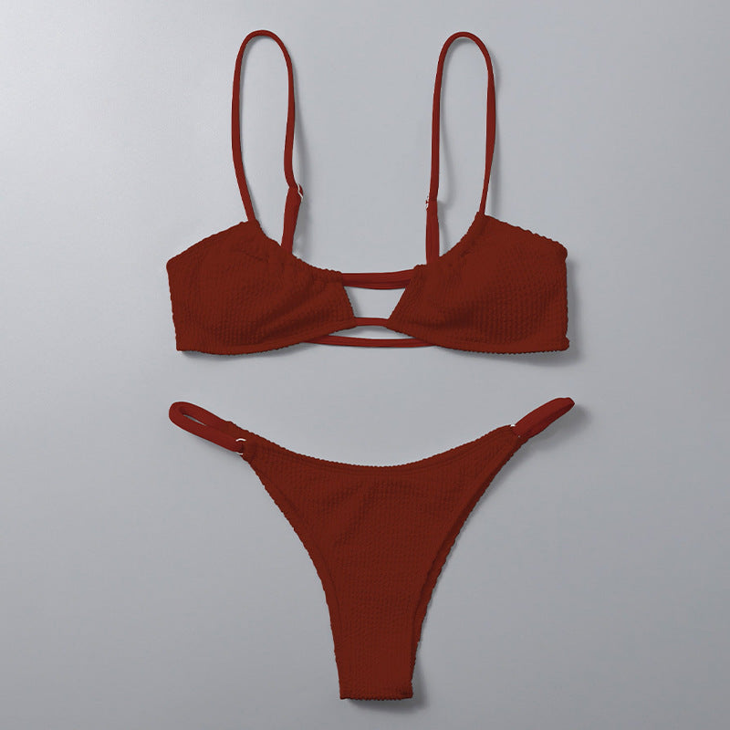 Damen Triangel-Bikini mit innovativem Cut-Out-Design EB