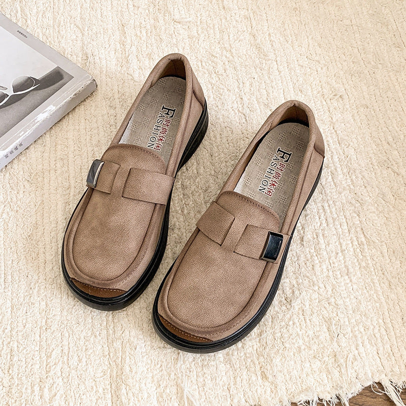 Damen Komfortable Slipper mit elegantem Schnallen-Design EB