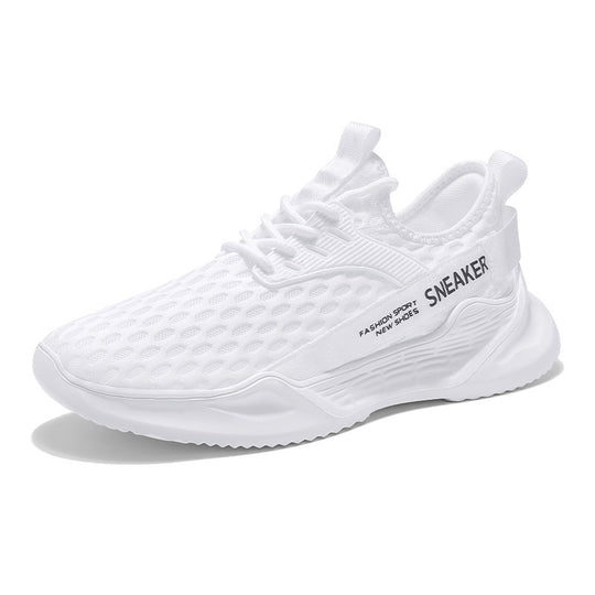 Damen Sportliche Sneakers aus atmungsaktivem Mesh mit rutschfester Sohle EB
