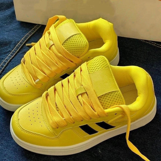Damen Sportliche Sneakers mit innovativem Obermaterial und rutschfester Sohle EB