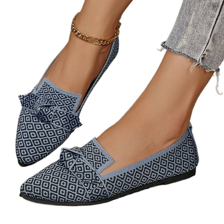 Damen Atmungsaktive und modische Slip-On Ballerinas EB