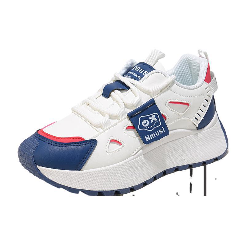 Damen Sportliche Plateau-Sneaker mit atmungsaktiver Konstruktion EB