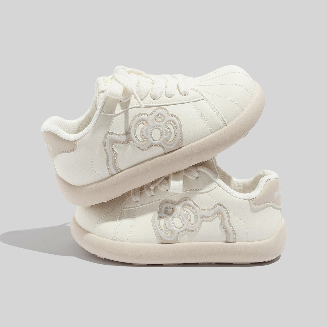 Damen Sneakers mit verspieltem Tiermotiv und weicher Dämpfung EB