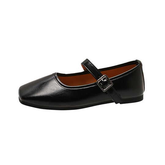 Damen Ballerinas mit verstellbarem Schnallenriemen und elegantem Design EB