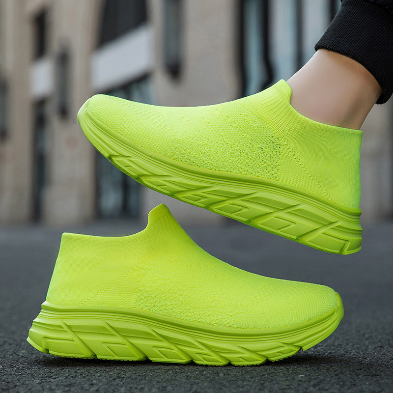 Damen Hochleistungs-Sneaker mit flexiblem Strick-Obermaterial und dämpfender Sohle EB