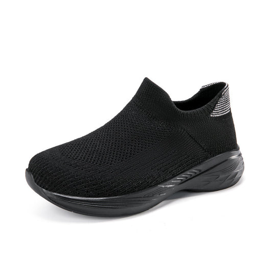 Damen Hochwertige Slip-On Sneakers mit flexiblem und atmungsaktivem Obermaterial EB