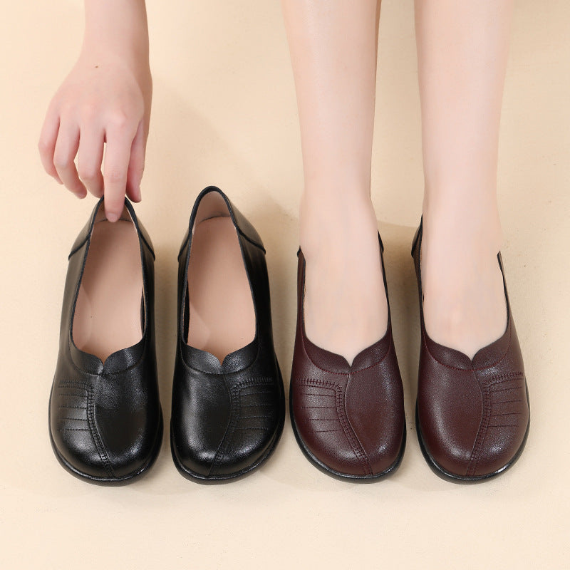 Damen Komfortable Ballerinas mit modischem Design und rutschfester Sohle EB