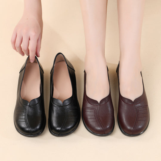 Damen Komfortable Ballerinas mit modischem Design und rutschfester Sohle EB
