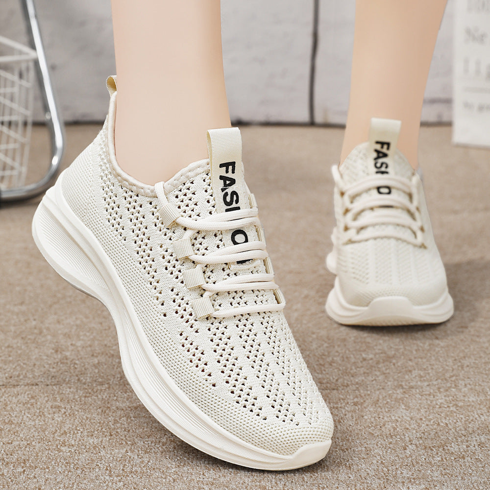 Damen Atmungsaktive Sneaker mit elastischem Obermaterial EB