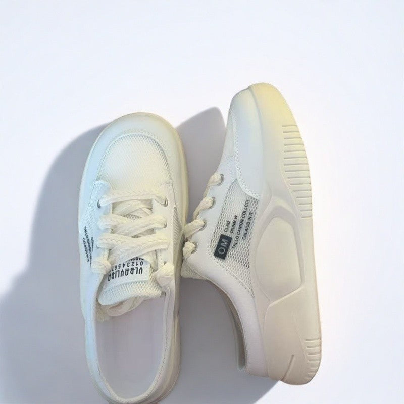 Damen Sportliche Sneaker mit atmungsaktiver Struktur und gepolsterter Dämpfung EB