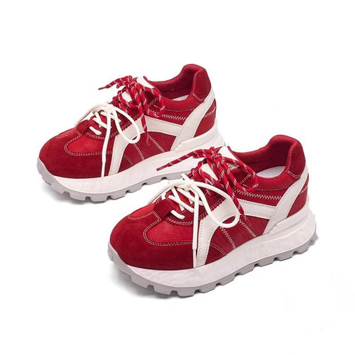 Damen Sportliche Sneakers mit hochelastischer Sohle und modischen Akzenten EB