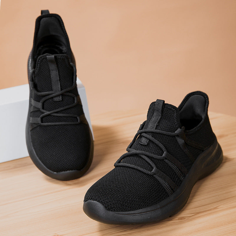 Damen Sportliche Freizeit-Sneaker mit elastischem Schnellschnürsystem EB
