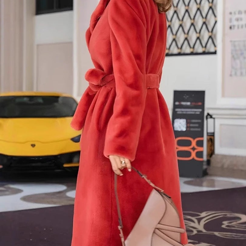 Damen elegante Fleecejacke mit modernem Schnitt und großzügigen Taschen EB