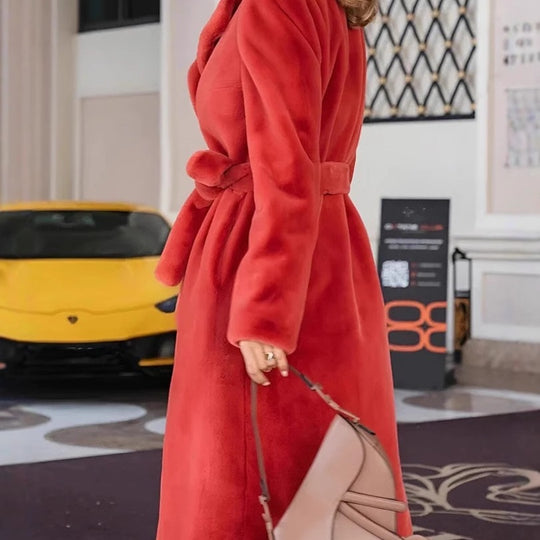 Damen elegante Fleecejacke mit modernem Schnitt und großzügigen Taschen EB