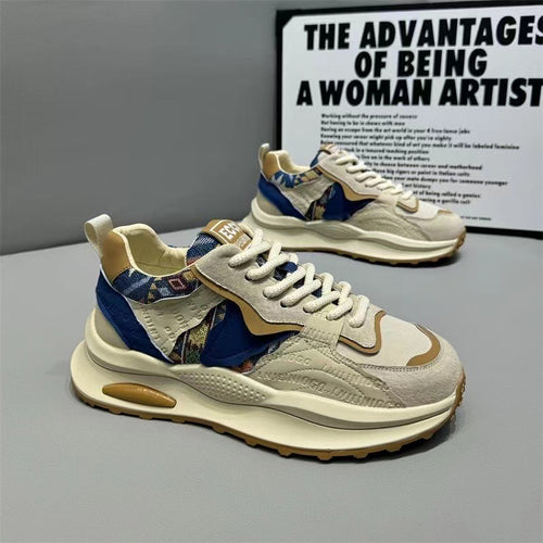 Damen Sportliche Sneakers mit atmungsaktivem Obermaterial und flexiblem Dämpfungssystem EB