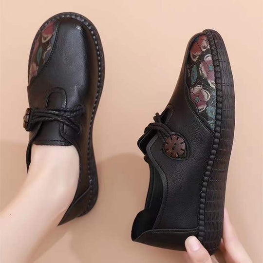 Damen Mokassins mit dekorativen Applikationen und hohem Tragekomfort EB