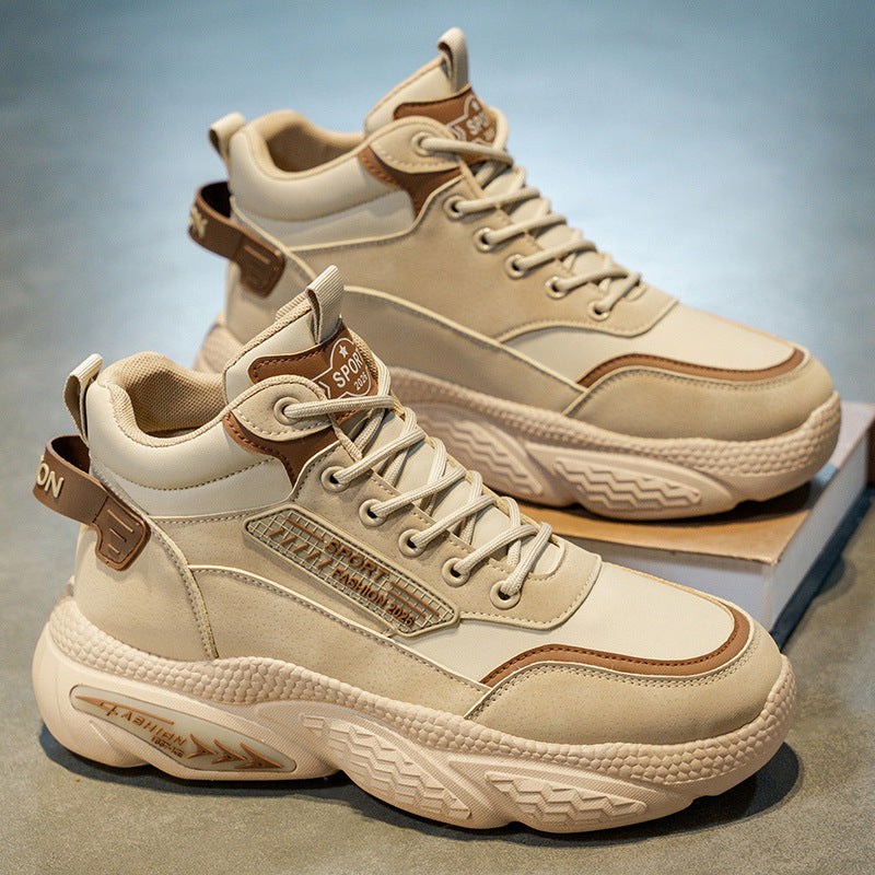 Damen Sportliche High-Top Sneakers mit rutschfester Sohle und extra Dämpfung EB