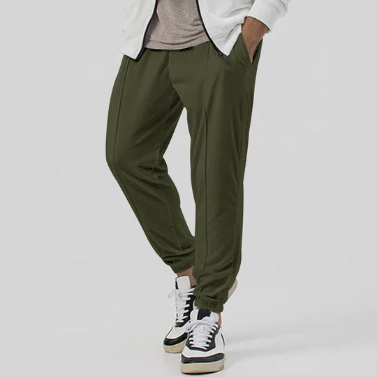 Herren Sportliche Jogginghose mit elastischem Bund und praktischen Taschen R&B