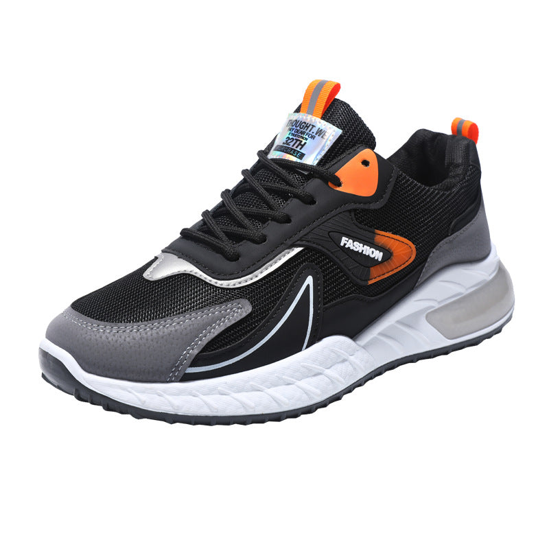 Damen Sportliche Sneakers mit atmungsaktiver Mesh-Oberfläche und stoßdämpfender Sohle EB