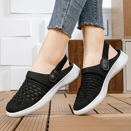 Damen Atmungsaktive Freizeitschuhe mit elastischem Riemen EB