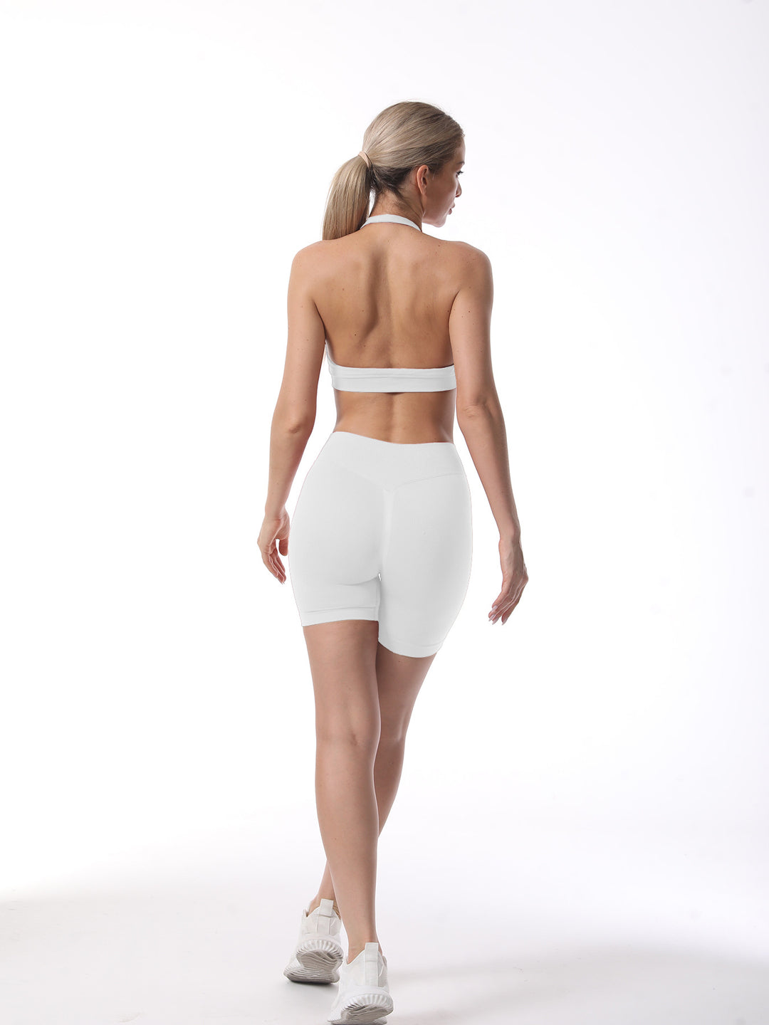 Damen Sport-BH und Shorts Set EB