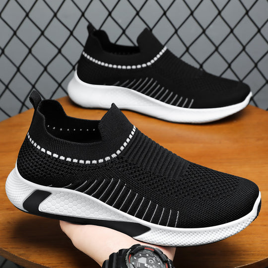 Damen Elastische Sneakers mit innovativem 3D-Strickdesign EB
