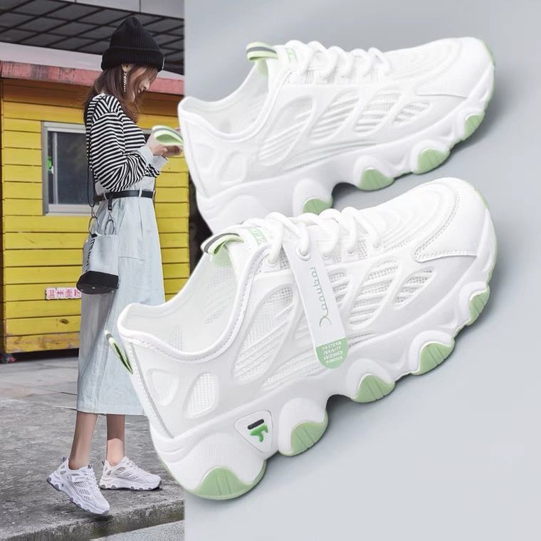 Damen Sportliche Sneakers mit innovativem Dämpfungssystem und atmungsaktiver Obermaterial-Struktur EB