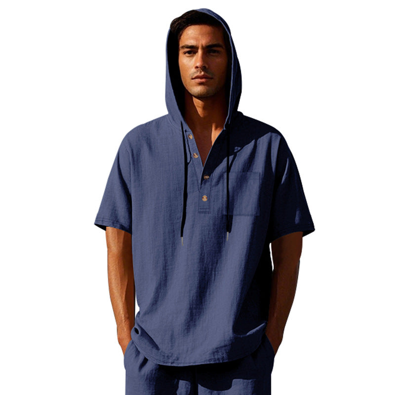 Herren lässiges Kapuzenshirt EB