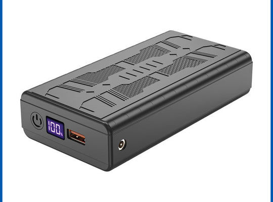 Unisex nan leistungsstarke Auto-Powerbank mit LCD-Batterieanzeige und USB-Ausgang R&B