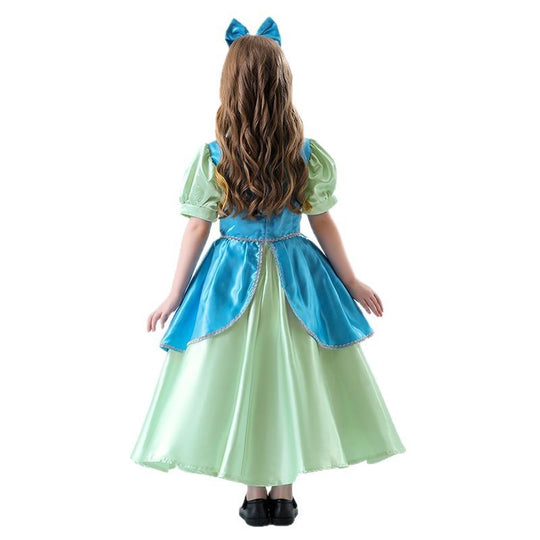 Mädchen Prinzessinnenkleid mit Rüschen EB