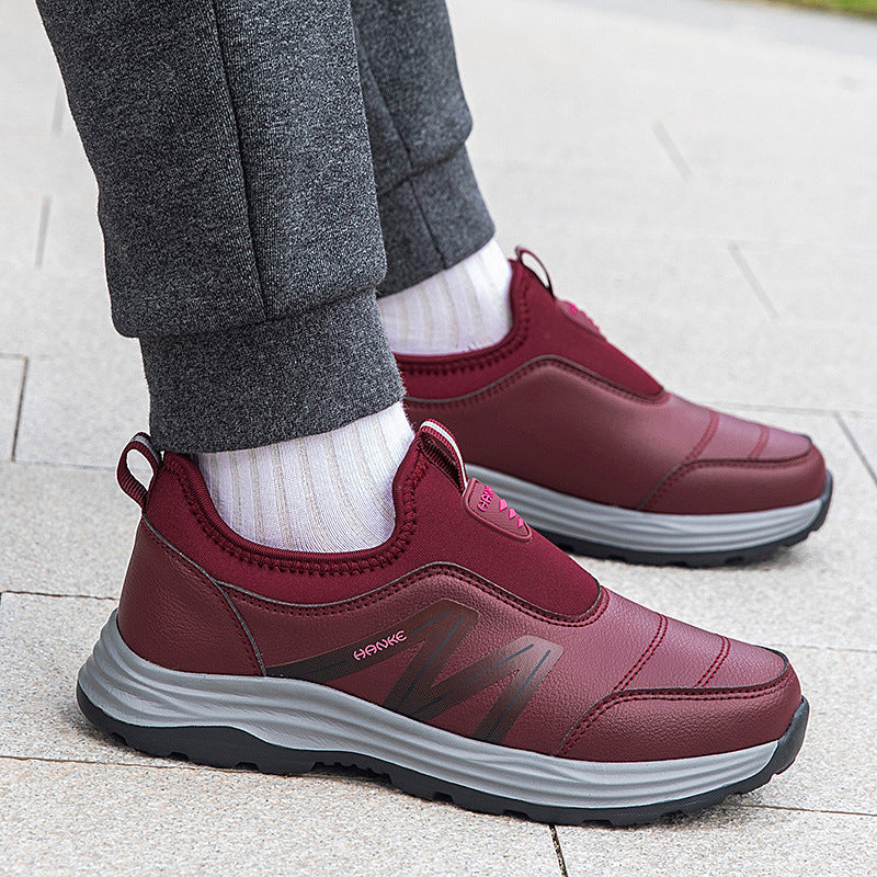 Damen Slip-On Sneakers mit rutschfester Sohle und flexiblem Design EB