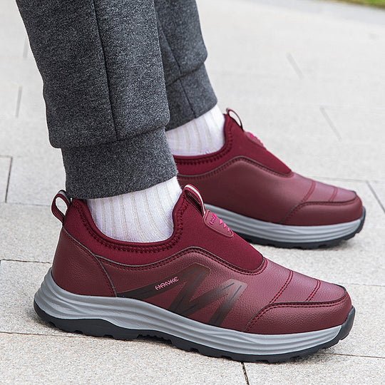 Damen Slip-On Sneakers mit rutschfester Sohle und flexiblem Design EB