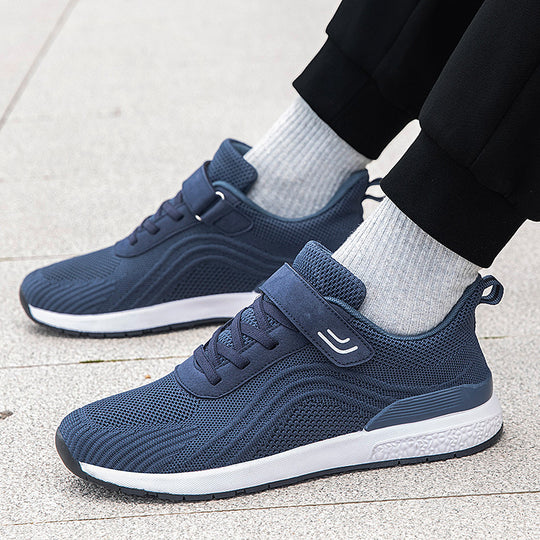 Damen Sportliche Sneaker mit verstellbarem Klettverschluss und atmungsaktivem Obermaterial EB